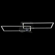 Plafoniera Globo TATJANA metal, plastic, negru, alb, LED, 38W, 3000-6500K, 1800Lm - 67243-30BF