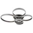 Plafoniera Globo GROUNI metal, acril, titan, alb, LED, 120W, 2700-6000K, 4900Lm - 67314-120