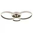 Plafoniera Globo GROUNI metal, plastic, gri, transparent, LED, 39W, 2700-4500-6500K, 2500Lm - 673140-39A