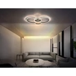 Plafoniera Globo GROUNI metal, plastic, gri, transparent, LED, 39W, 2700-4500-6500K, 2500Lm - 673140-39A