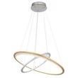 Pendul Globo UMBRA metal, acril, argintiu, transparent, LED, 40W, 2700K-6500K, 300-2127lm - 67333-44H