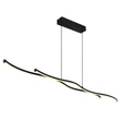 Pendul Globo BOYD metal, plastic, negru, alb, LED, 30W, 3000K, 1260Lm - 67336-30H