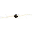 Plafoniera Globo BOYD metal, acril, negru, alb, LED, 30W, 3000K, 1300Lm - 67336-30