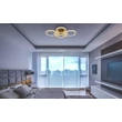 Plafoniera Globo KORA metal, acril, negru, antracit, alb, LED, 60W, 2700-6000K, 3000Lm - 67338A-60