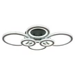 Plafoniera Globo KORA metal, acril, negru, antracit, alb, LED, 60W, 2700-6000K, 3000Lm - 67338A-60