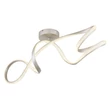 Plafoniera Globo SWIRL metal, acril, nichel, alb, LED, 30W, 4000K, 2950Lm - 67341DN