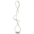 Lampadar Globo SWIRL metal, acril, nichel, LED, 36W, 4000K, 2260 Lm - 67341SN