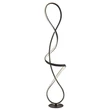 Lampadar Globo SWIRL metal, acril, negru, LED, 36W, 4000K, 1810 Lm - 67341SS