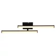 Plafoniera Globo KIRINA metal, plastic, negru, alb, LED, 12W, 3000K, 860Lm - 67342-12