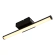 Aplica de perete Globo KIRINA metal, plastic, negru, alb, LED, 6W, 3000K, 540Lm - 67342-6