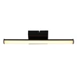 Aplica de perete Globo KIRINA metal, plastic, negru, alb, LED, 6W, 3000K, 540Lm - 67342-6