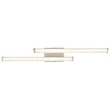 Plafoniera Globo KIRINA metal, plastic, crom, nichel, transparent, LED, 12W, 4000K, 1000Lm - 67346-12