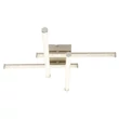 Plafoniera Globo KIRINA metal, plastic, crom, nichel, transparent, LED, 24W, 4000K, 1840Lm - 67346-24