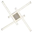 Plafoniera Globo KIRINA metal, plastic, crom, nichel, transparent, LED, 24W, 4000K, 1840Lm - 67346-24