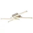 Plafoniera Globo KIRINA metal, plastic, crom, nichel, transparent, LED, 24W, 4000K, 1840Lm - 67346-24