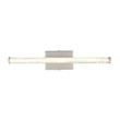 Aplica de perete Globo KIRINA metal, plastic, crom, nichel, transparent, LED, 6W, 4000K, 620Lm - 67346-6
