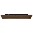 Plafoniera Globo HAYDEN metal, lemn, plastic, negru, maro, alb,LED, 30W, 3000K, 1500Lm - 67347D4