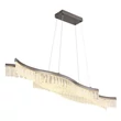 Pendul Globo JULIET metal, acril, gri, transparent, LED, 35W, 3200K , 1560Lm - 67348H