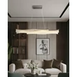 Pendul Globo JULIET metal, acril, gri, transparent, LED, 35W, 3200K , 1560Lm - 67348H