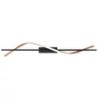Plafoniera Globo WATKINS metal, plastic, negru, maro, alb, LED, 20.5W, 3000K, 1085Lm - 67354D