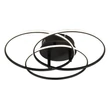 Plafoniera Globo KOMBOS metal, plastic, negru, alb, LED, 40W, 4000K, 2920Lm - 67355-40