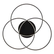 Plafoniera Globo KOMBOS metal, plastic, negru, alb, LED, 40W, 4000K, 2920Lm - 67355-40