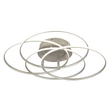 Plafoniera Globo KOMBOS metal, plastic, nichel, alb, LED, 55W, 4000K, 4650Lm - 67355-55N