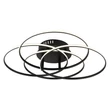 Plafoniera Globo KOMBOS metal, plastic, negru, alb, LED, 55W, 4000K, 3750Lm - 67355-55