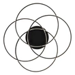 Plafoniera Globo KOMBOS metal, plastic, negru, alb, LED, 55W, 4000K, 3750Lm - 67355-55