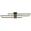 Plafoniera Globo DAKARI I metal, plastic, negru, maro, alb, LED, 30W, 3000K, 1430Lm - 67357D1