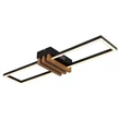 Plafoniera Globo DAKARI I metal, plastic, negru, maro, alb, LED, 20W, 3000K, 1000Lm - 67357D