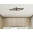 Plafoniera Globo DAKARI I metal, plastic, negru, maro, alb, LED, 20W, 3000K, 1000Lm - 67357D