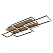 Plafoniera Globo JEFFRY metal, plastic, negru, maro, alb, LED, 40W, 3000-6500K, 2700Lm - 67359-40