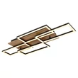 Plafoniera Globo JEFFRY metal, plastic, negru, maro, alb, LED, 40W, 3000-6500K, 2700Lm - 67359-40