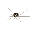 Plafoniera Globo LAWSON metal, plastic, negru, alb, LED, 40W, 3000K, 2870Lm - 67380-40