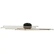 Plafoniera Globo LAWSON metal, plastic, negru, alb, LED, 40W, 3000K, 2870Lm - 67380-40