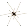 Plafoniera Globo LAWSON metal, plastic, negru, alb, LED, 40W, 3000K, 2870Lm - 67380-40