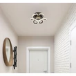 Plafoniera Globo MELISAND metal, silicon, antracit, alb, LED, 24W, 2700-4000-6000K, 1400Lm - 67386-24A