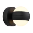 Aplica de perete Globo RANDI plastic, negru, alb, LED, 1.4W, 3000K, 90Lm - 78290AB