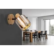 Spot Globo RUN metal, cristal, maro, fumuriu, E14 - 80040146
