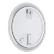 Oglinda Globo RIVAS metal, oglinda, plastic, LED, 10W, 4000K, 600Lm - 84033