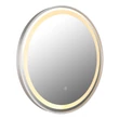 Oglinda Globo RIVAS metal, oglinda, plastic, nichel, LED, 10W, 2700-4000-6500K, 518Lm - 84035