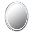 Oglinda Globo RIVAS metal, oglinda, plastic, nichel, LED, 10W, 2700-4000-6500K, 518Lm - 84035