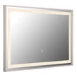 Oglinda Globo RIVAS metal, oglinda, plastic, nichel, LED, 10W, 2700-4000-6500K, 512Lm - 84036