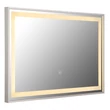 Oglinda Globo RIVAS metal, oglinda, plastic, nichel, LED, 10W, 2700-4000-6500K, 512Lm - 84036