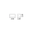 Aplica de perete exterioara IdealLux REX metal, plastic, negru, alb, E27, IP44 - 118635