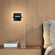 Aplica de perete IdealLux PIANO AP NERO fém, negru, LED, 3000K, 10W, 730lm - 287300