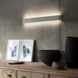 Aplica de perete IdealLux DELTA AP D083 BIANCO metal, alb, LED, 3000K, 30W, 3600lm - 287621