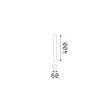 Plafoniera IdealLux LOOK metal, alama, GU10 - 353838