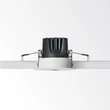 Spot incastrabil IdealLux INFINITY metal, alb, LED, 7W, 3000K, 520Lm - 356105